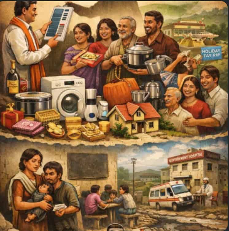 *मत विक्रीचा वाढता धोका; लोकशाहीसमोर मोठे आव्हान  पैशासाठी मत देणे म्हणजे स्वतःचे भविष्य गहाण**